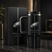 PHI Midnight Line - Emblem and Vertical Rule Tumbler