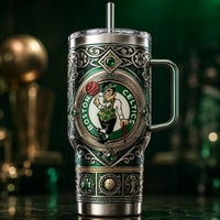 BOS Emerald Medallion - Heritage Relief Tumbler Composition