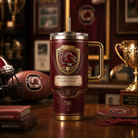 SC Crest - Garnet Heritage on a Tumbler Silhouette