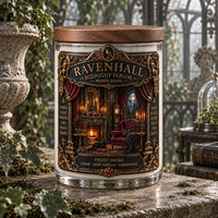 Some Places Never Truly Stay Empty - Ravenhall Midnight Parlor Candle