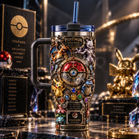 PK and the Jeweled Poke Ball - Gotta Catch 'Em All Tumbler