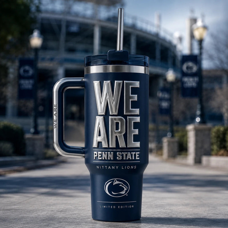 PSU Statement - We Are Wordmark in Navy