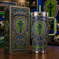 SEA Ornament - The Rave Green Crest in Jeweled Relief