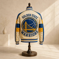 GSW - Bay Area Cream, Royal and Gold in Panel Form