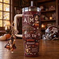 TAMU Howdy, Ghouls - Maroon Halloween Spirit Tumbler
