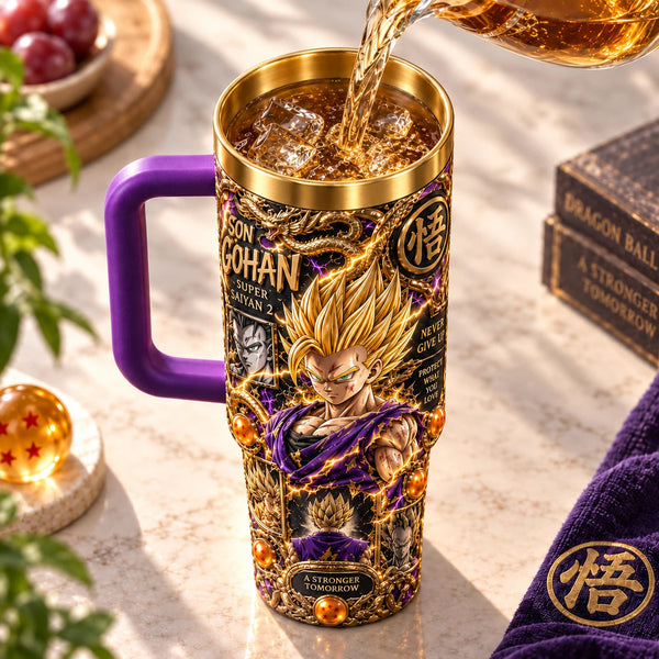 Gohan - Gold, Violet and the Weight of Resolve - main