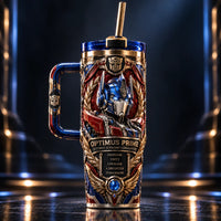 Freedom, Unity, Courage - Optimus Crest Tumbler