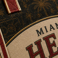 MIA Heritage Oval - Crest, Cream and Deep Crimson