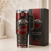 ARK Heritage - Crimson Scale and Pewter Relief Tumbler