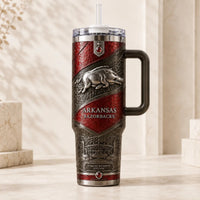 ARK Heritage - Crimson Scale and Pewter Relief Tumbler