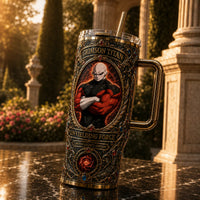 Jiren - Crimson Titan, Arms Crossed in Gilded Ornament