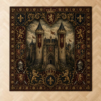 Keep and Crown - A Heraldic Study in Border and Center