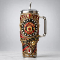 MUN Heraldic Ornament - Crimson and Gold Tumbler