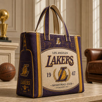 LAL Heritage Crest - Purple and Gold Emblem Tote