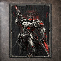 Forged in Ember - Dark Knight Battle-Ready Floor Statement