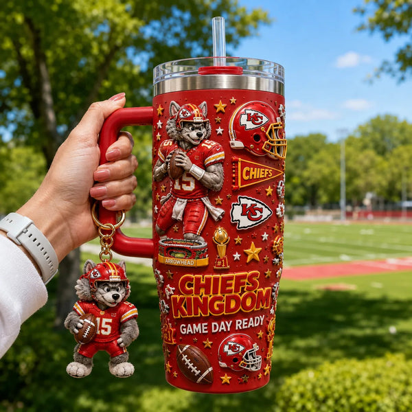 KC Kingdom - Game Day Ready Collage Tumbler - main