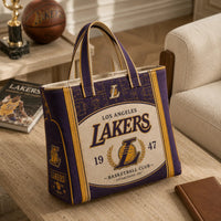 LAL Heritage Crest - Purple and Gold Emblem Tote