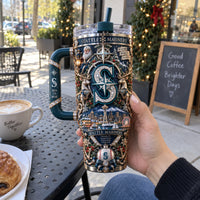 SEA Winter Compass - Ornamental Holiday Tumbler Composition