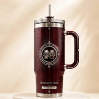 MSST Maroon - Sunburst Medallion Tumbler Composition