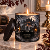 Haunted Manor - Moonlight, Iron Gates and the Quiet Dark