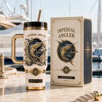 Imperial Angler - The Marlin Rises in Gold and Ivory