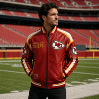 KC Arrowhead Attitude - Red and Gold Panel Jacket