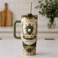 Precision, Passion, Prestige - The Golf Crest Tumbler