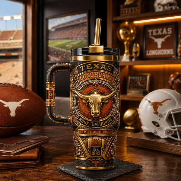 TEX Heritage Crest - Longhorn Emblem Tumbler - main