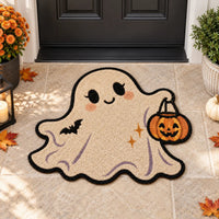 Small Haunting - Ghost, Lantern and the Soft Black Outline