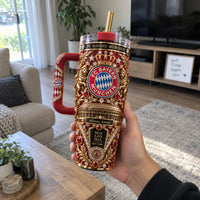 FCB Crest Royale - Gilded Bavarian Diamond Tumbler