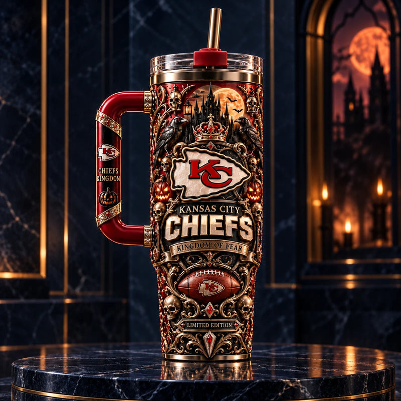 KC Kingdom of Fear - Gothic Halloween Tumbler Graphic