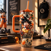 Small Boy, Big Adventures - Goku Rides the Nimbus Tumbler