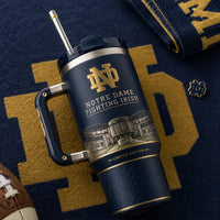ND Heritage - Gold Monogram, Stadium Relief and Twilight Navy