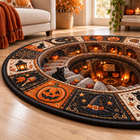 Trick or Treat - A Quilted Descent in Stone and Amber