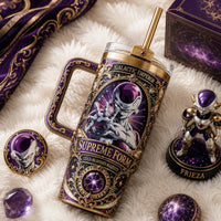 Cold-Blooded Majesty - Frieza Framed in Ornamental Symmetry