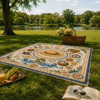 Straw Hat Medallion - Nami and the Calm Voyage Rug