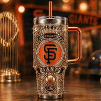 SF Regalia - Jeweled Crest Tumbler in Bronze