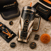 MC Art Deco Speed - Ivory, Onyx and Gold Tumbler