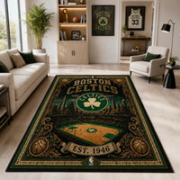 BOS Est. 1946 - Emblem, Court and Gilded Border