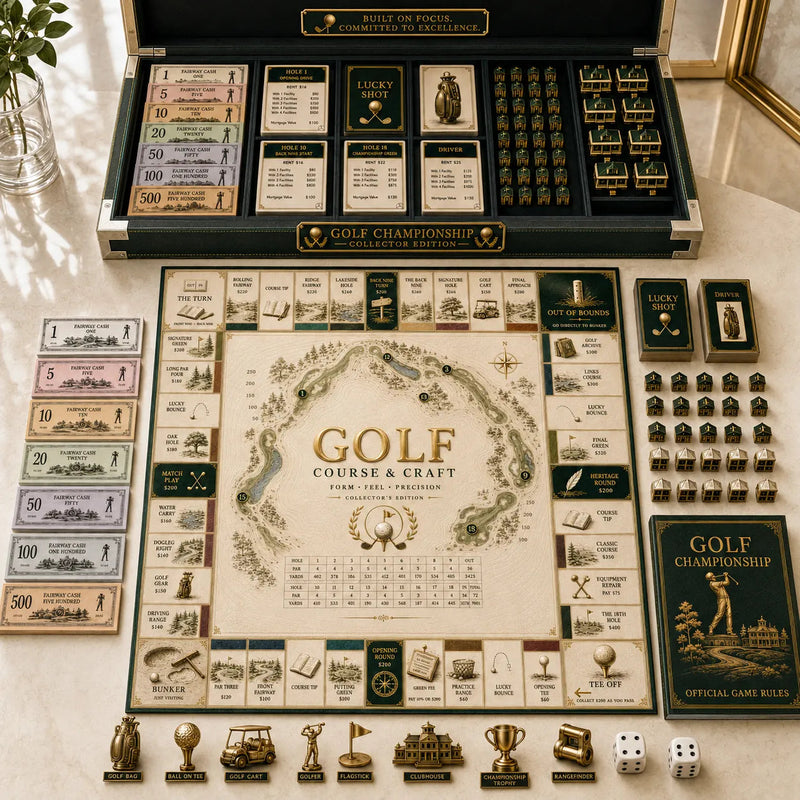 Course & Craft - The Quiet Elegance of a Golf Board Game
