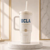 UCLA in Ivory - Collegiate Type, Quiet Gold Detailing