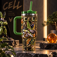 CL - Perfection in Gold and Green, Ornate Tumbler Composition
