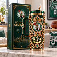 BOS Emerald Regalia - Jeweled Crown and Lantern Tumbler
