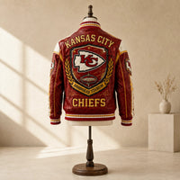 KC Arrowhead Attitude - Red and Gold Panel Jacket