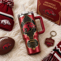 ARK Crimson Deco - Razorback Crest Tumbler