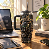 LC - Bounty Hunter Carved in Obsidian and Brass