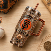 SF Regalia - Jeweled Crest Tumbler in Bronze