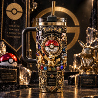 PK Gilded Crest - Ornate Relief Tumbler