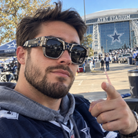 DAL Midnight Star - Navy and Silver Statement Eyewear