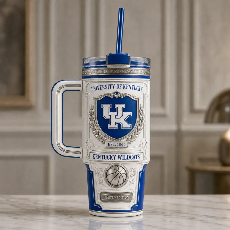 Crest, Laurel and Blue - The UK Heritage Tumbler